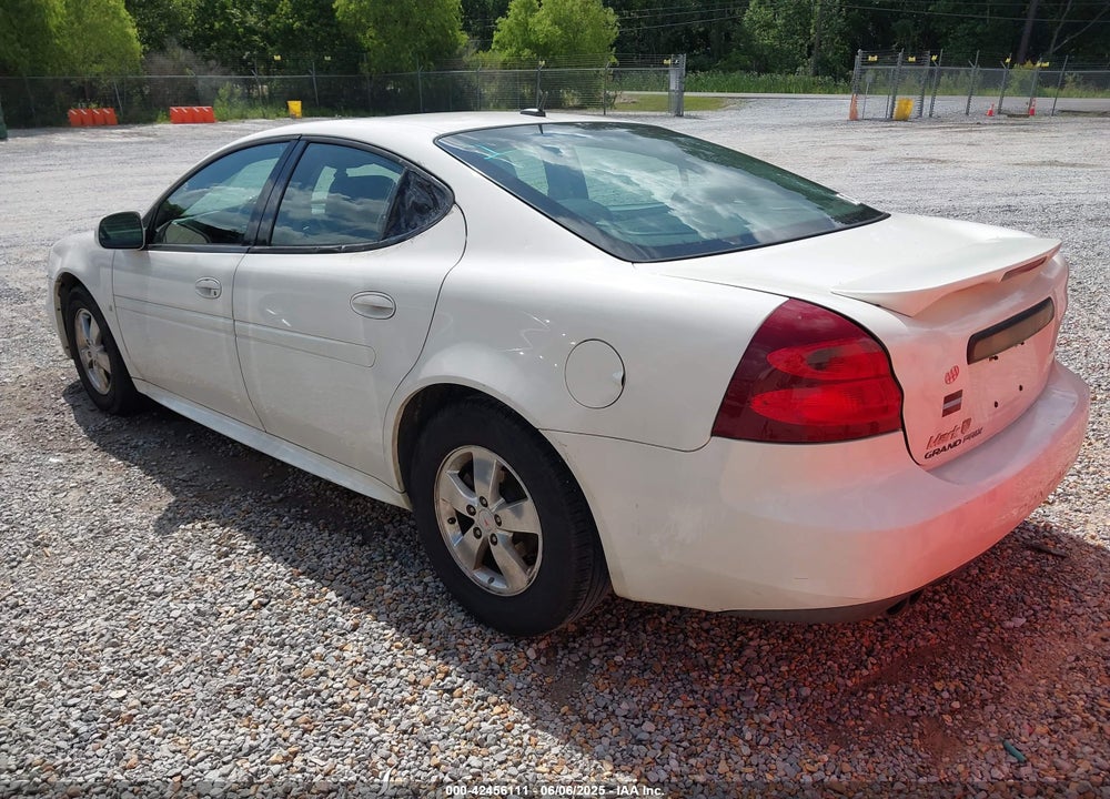 2008 PONTIAC GRAND PRIX VIN: 2G2WP582681191162