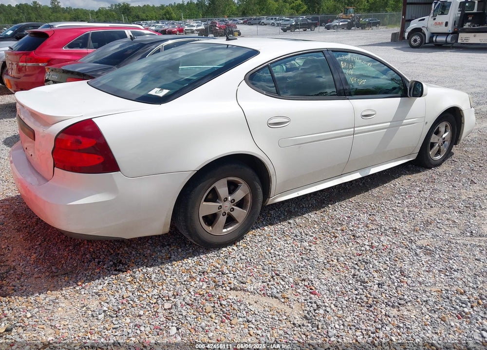 2008 PONTIAC GRAND PRIX VIN: 2G2WP582681191162