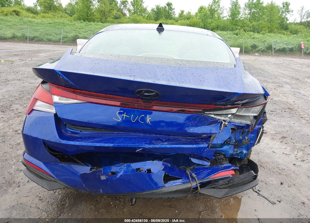 2021 HYUNDAI ELANTRA SEL VIN: KMHLS4AG7MU190724