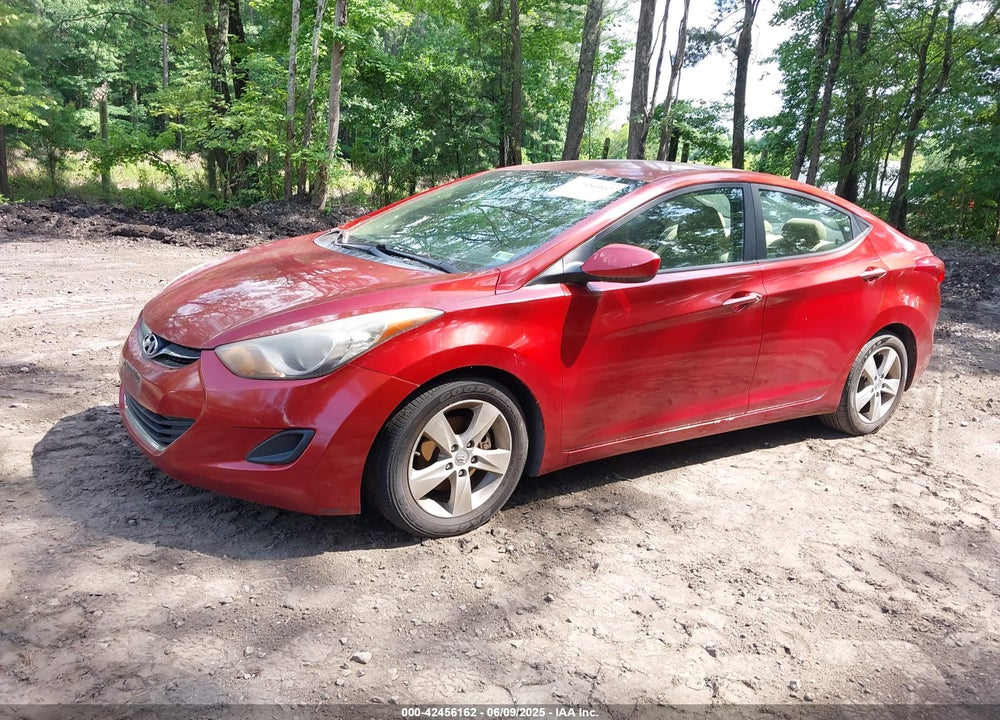 2011 HYUNDAI ELANTRA VIN: KMHDH4AE6BU148155