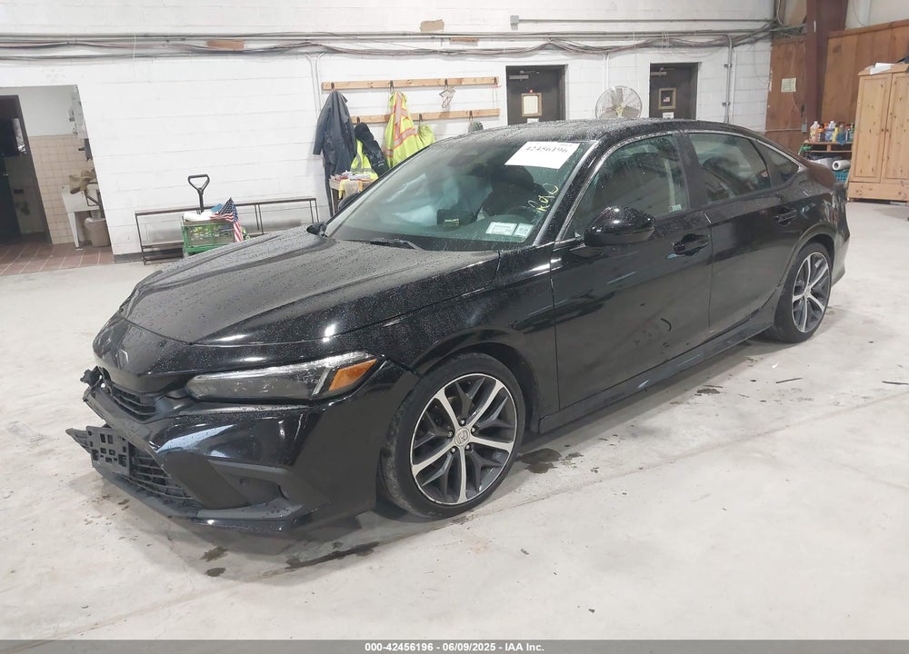 2022 HONDA CIVIC TOURING VIN: 2HGFE1F99NH302740