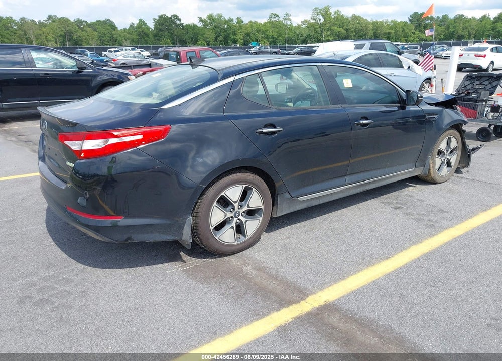 2012 KIA OPTIMA HYBRID EX VIN: KNAGM4AD6C5036484