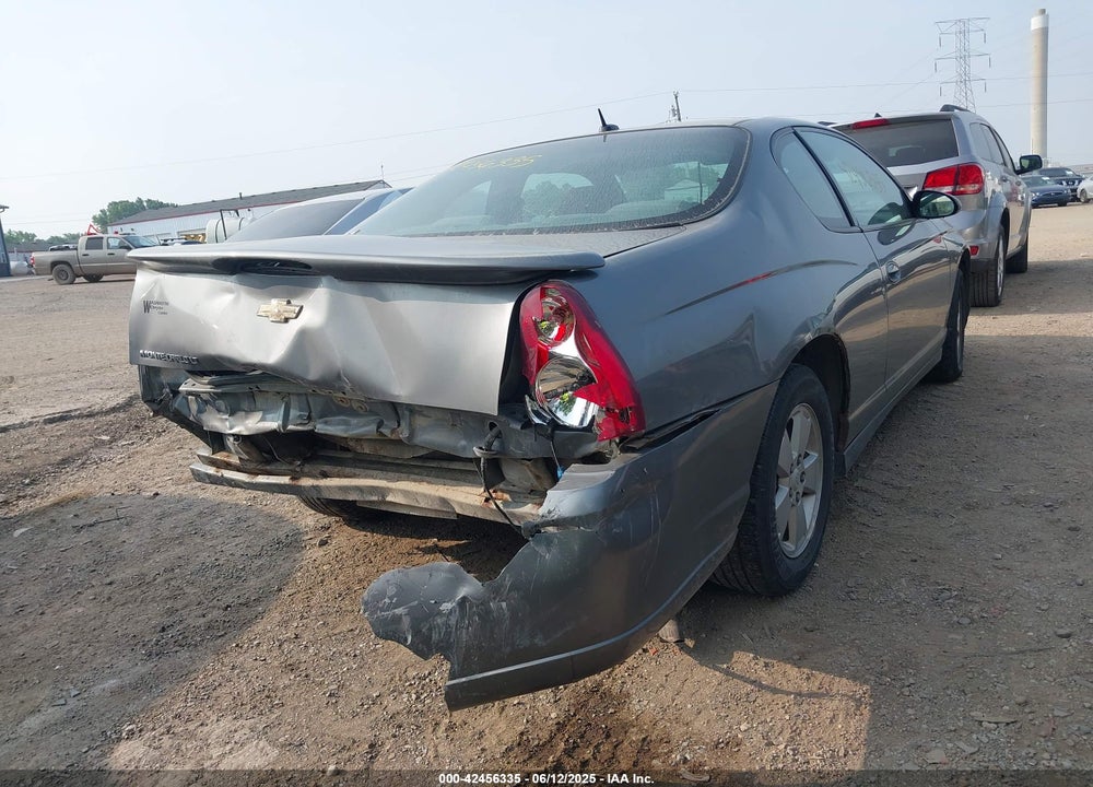 2006 CHEVROLET MONTE CARLO VIN: 2G1WM15K369213787