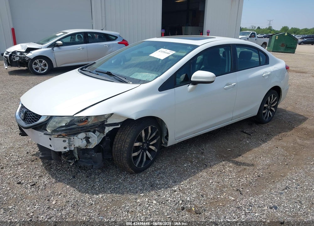 2015 HONDA CIVIC VIN: 19XFB2F98FE064454