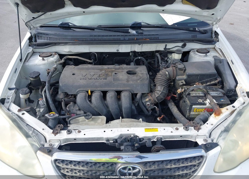 2007 TOYOTA COROLLA VIN: JTDBR32E470109743
