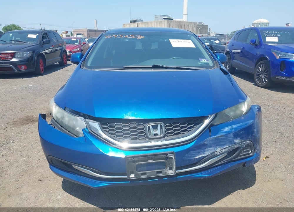 2013 HONDA CIVIC LX VIN: 19XFB2F53DE272915