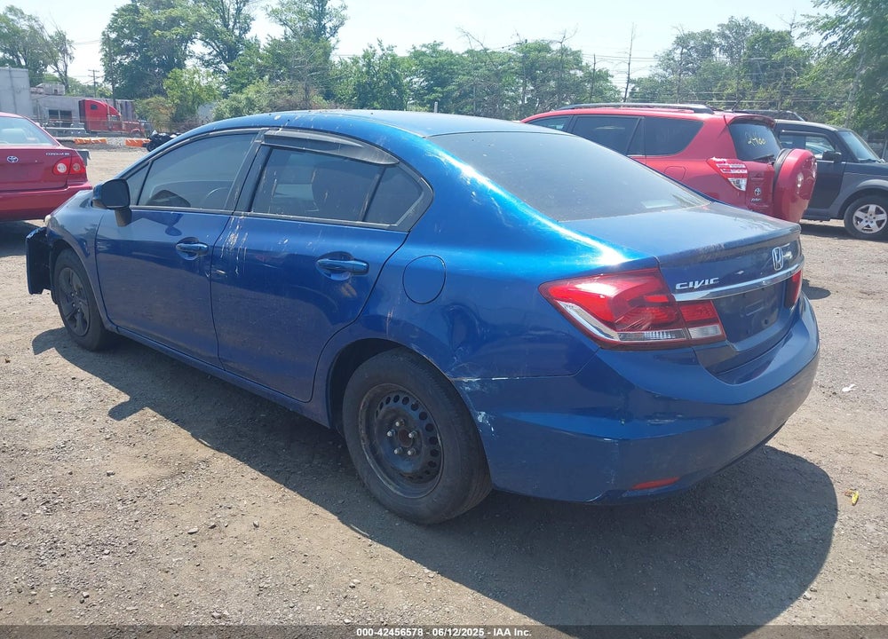 2013 HONDA CIVIC LX VIN: 19XFB2F53DE272915