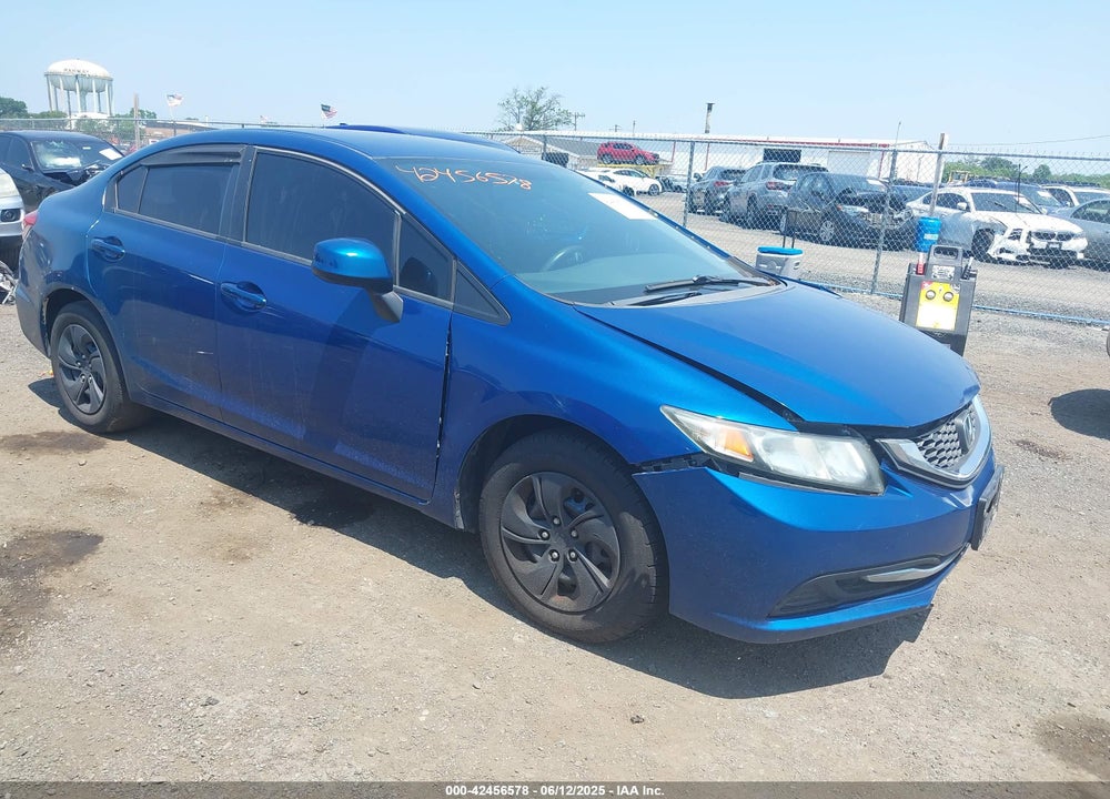 2013 HONDA CIVIC LX VIN: 19XFB2F53DE272915