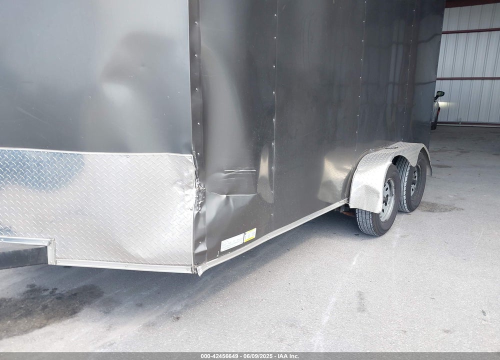 2023 G&G GUUM ENCLOSED TRAILER VIN: 7TKBE1423PN004350