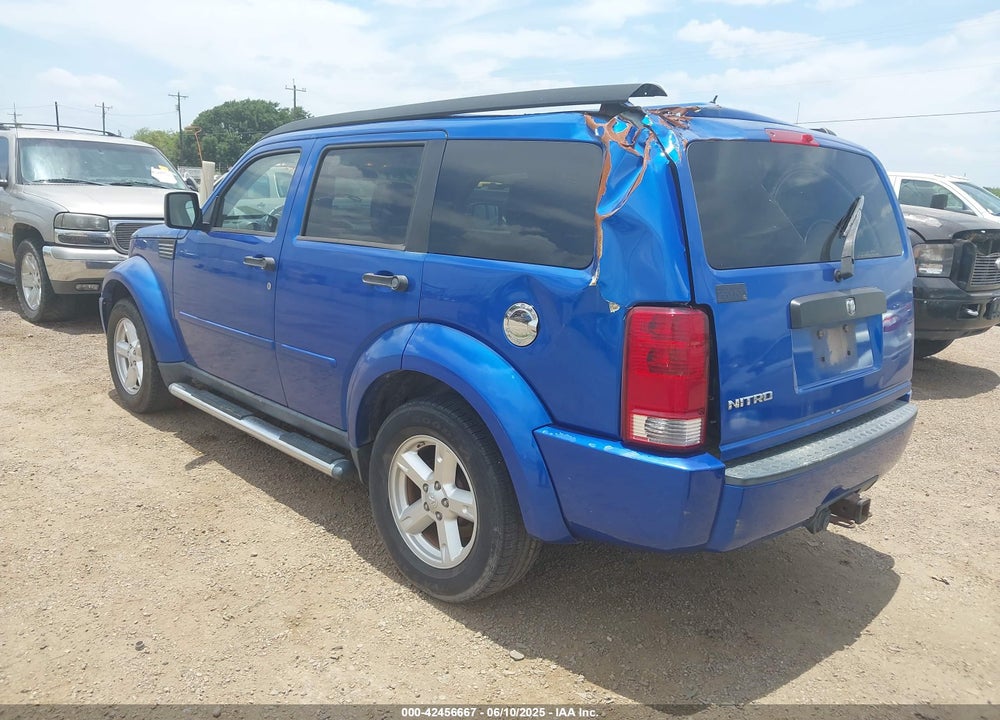 2008 DODGE NITRO VIN: 1D8GT28K08W107258
