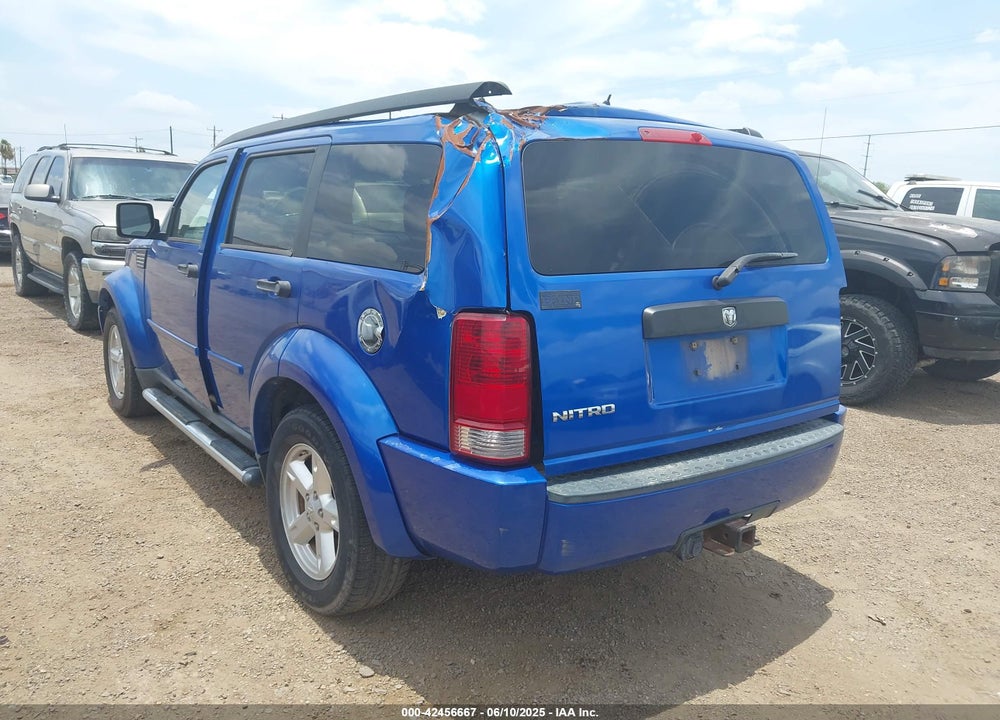 2008 DODGE NITRO VIN: 1D8GT28K08W107258