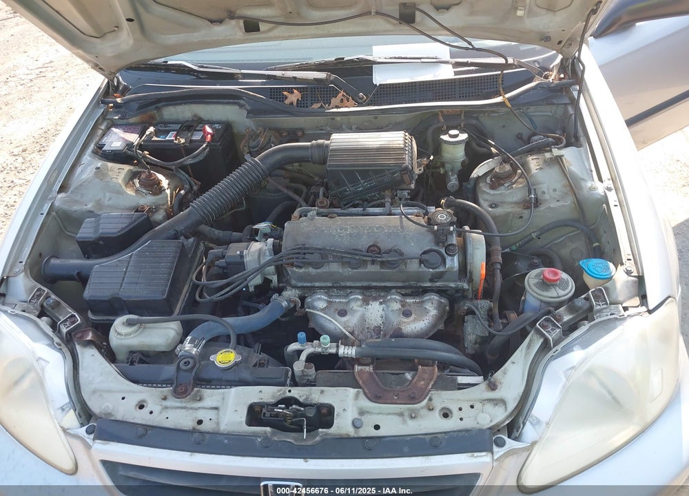 2000 HONDA CIVIC DX VIN: 2HGEJ644XYH107942