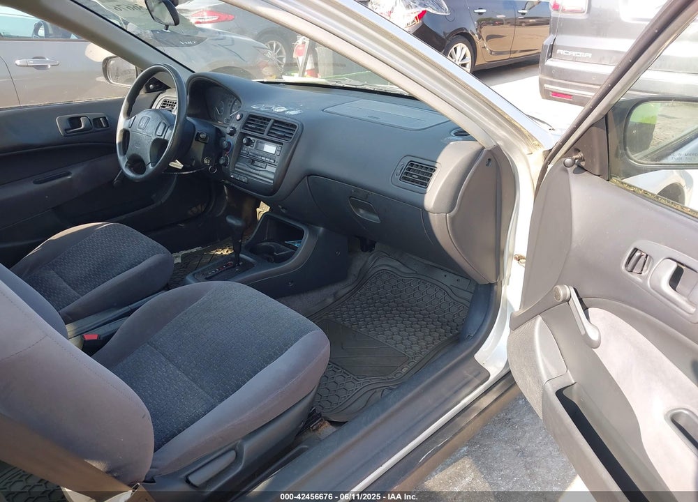 2000 HONDA CIVIC DX VIN: 2HGEJ644XYH107942