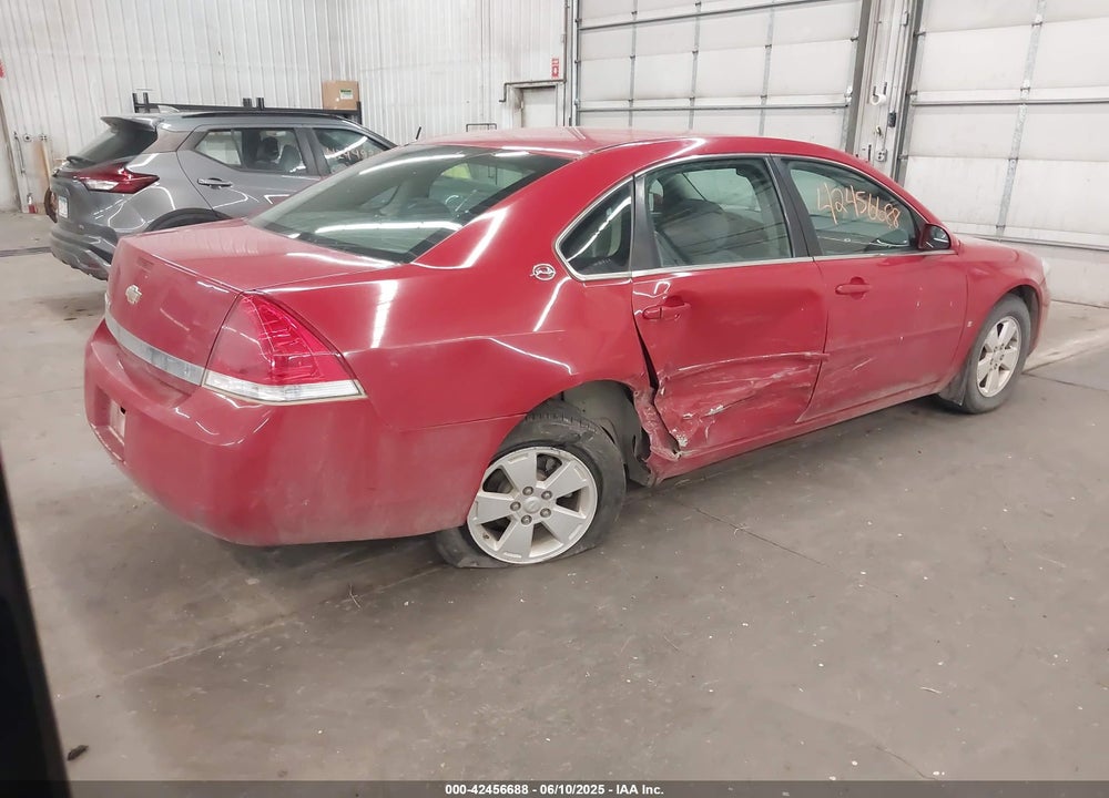 2008 CHEVROLET IMPALA LT VIN: 2G1WT58N389134137