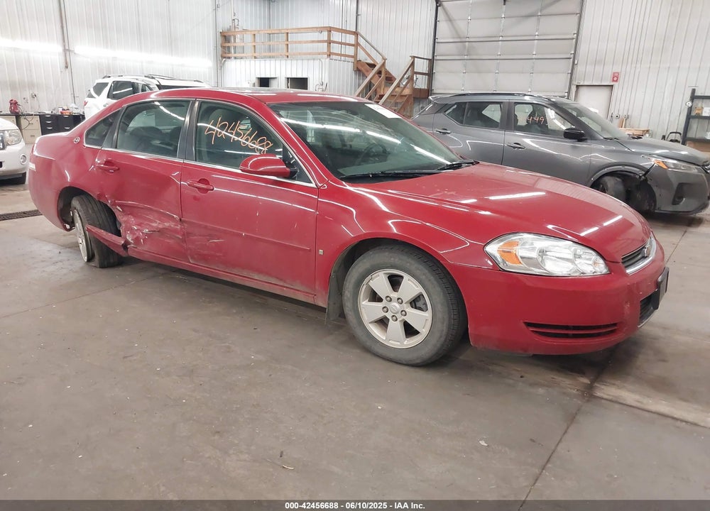 2008 CHEVROLET IMPALA LT VIN: 2G1WT58N389134137