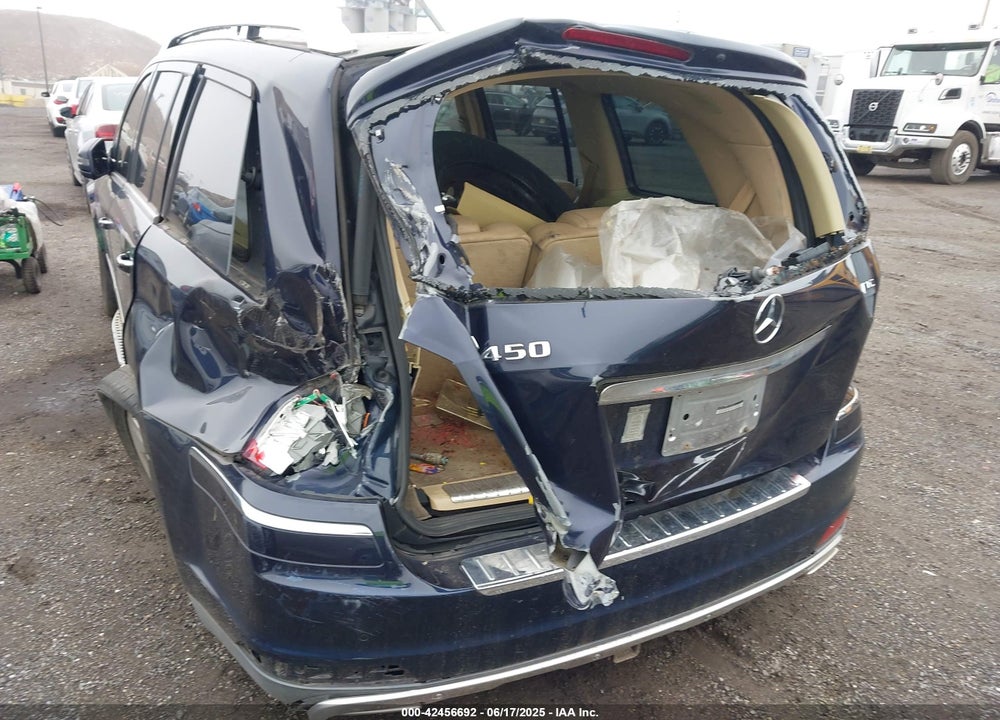 2012 MERCEDES-BENZ GL VIN: 4JGBF7BEXCA788515