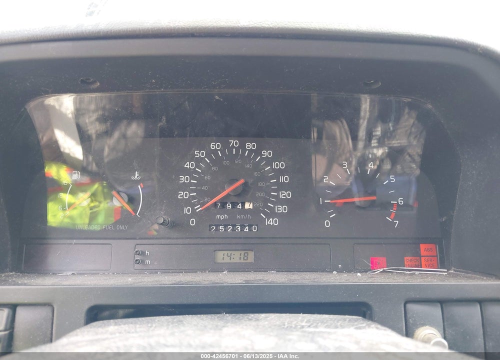 1996 VOLVO 850 GLT VIN: YV1LW5513T2177445