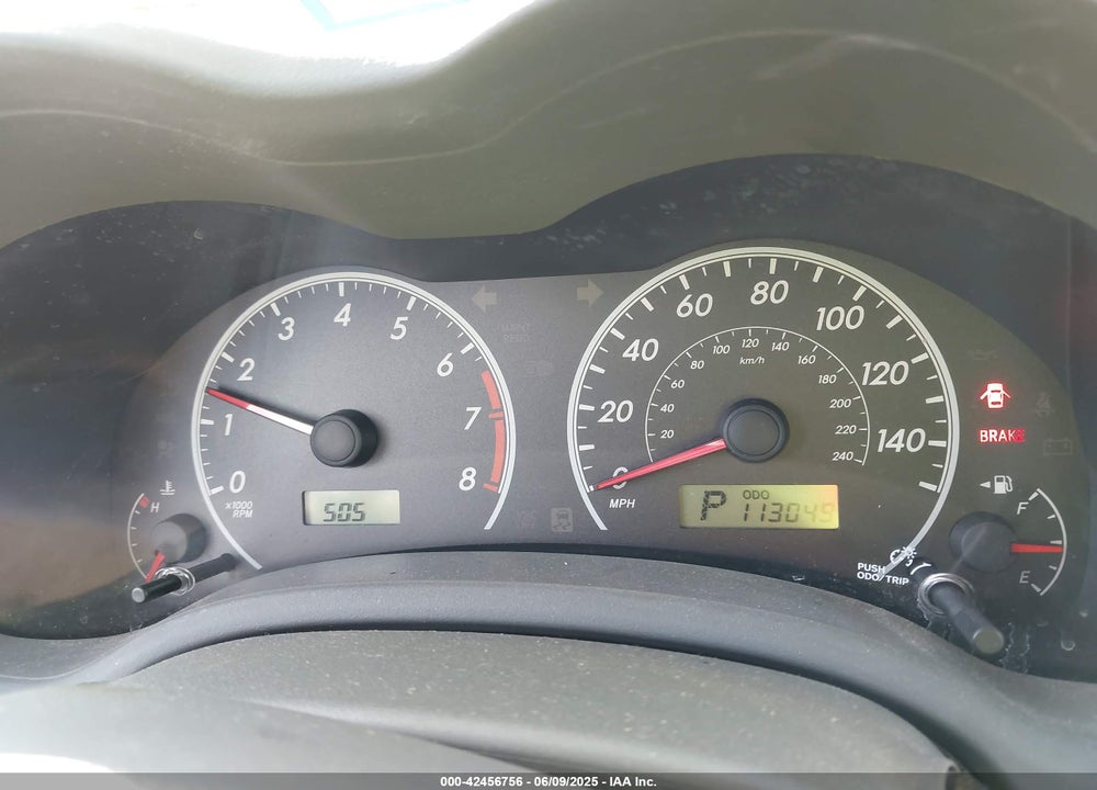 2009 TOYOTA COROLLA VIN: 2T1BU40E09C143811