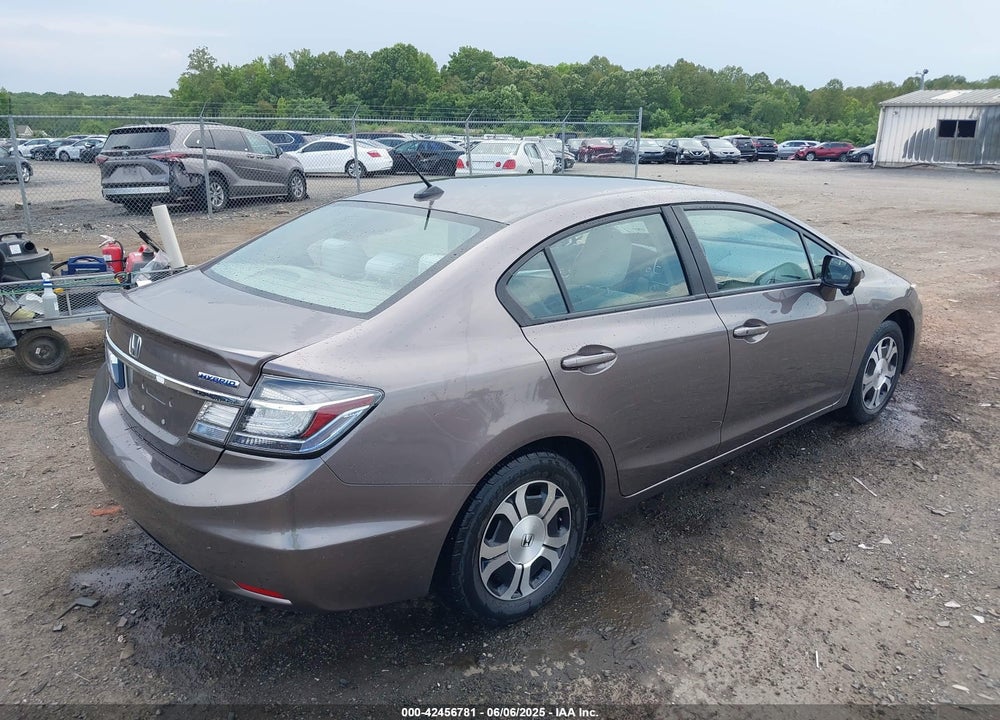 2014 HONDA CIVIC HYBRID VIN: 19XFB4F21EE000706