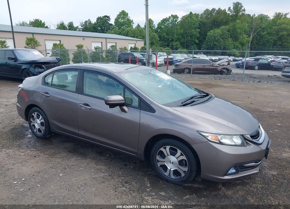 2014 HONDA CIVIC HYBRID VIN: 19XFB4F21EE000706