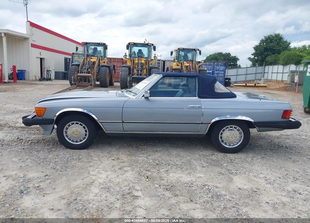1984 MERCEDES-BENZ 380 SL VIN: WDBBA45A5EA014183