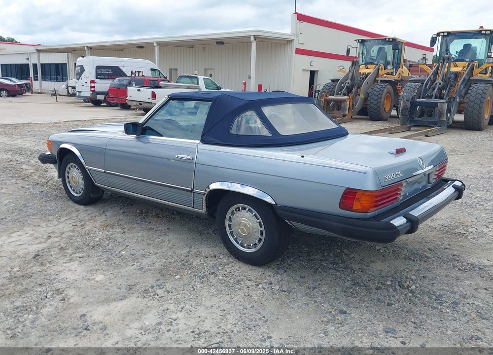 1984 MERCEDES-BENZ 380 SL VIN: WDBBA45A5EA014183