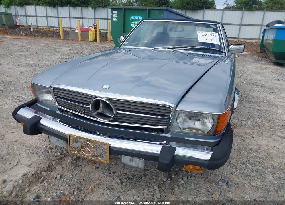 1984 MERCEDES-BENZ 380 SL VIN: WDBBA45A5EA014183