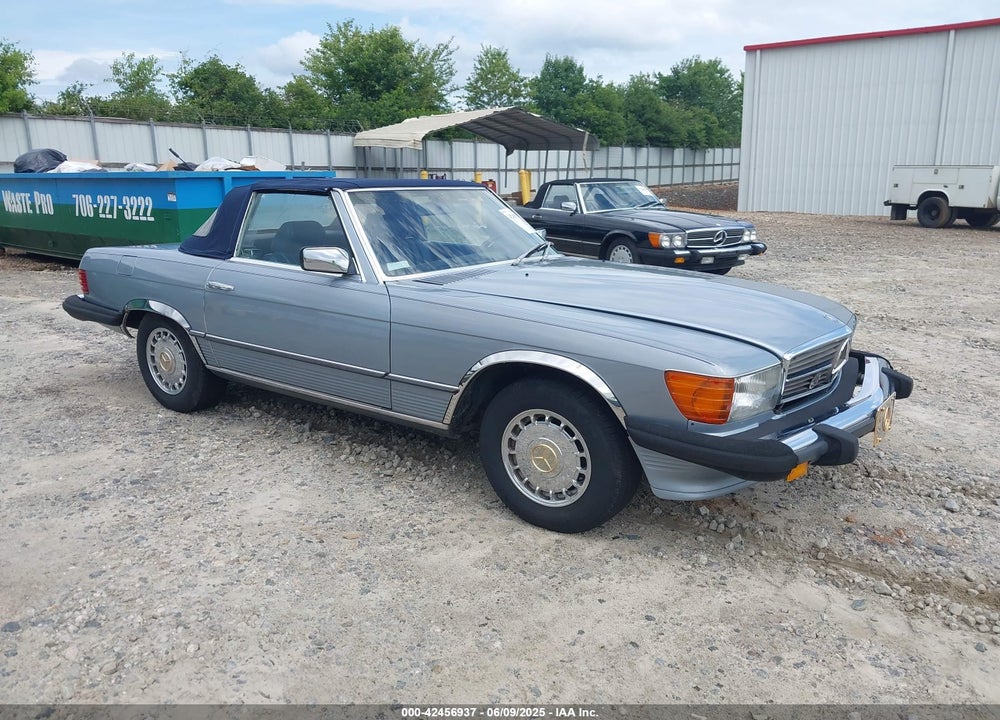 1984 MERCEDES-BENZ 380 SL VIN: WDBBA45A5EA014183