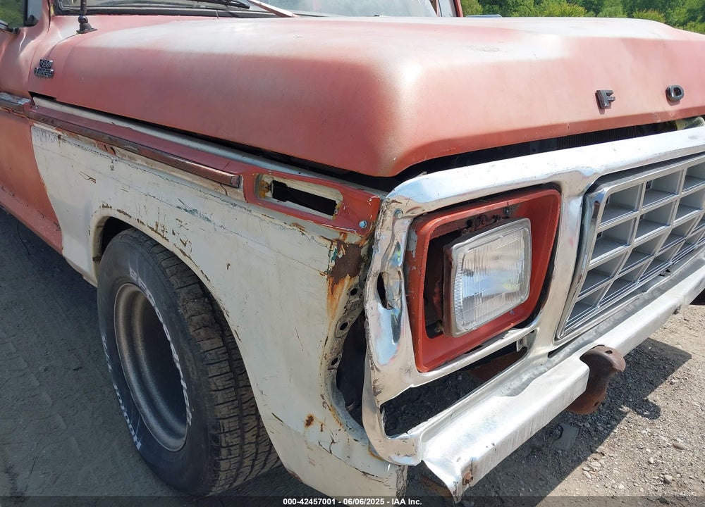 1979 FORD RANGER VIN: 0000X15JKFA6652