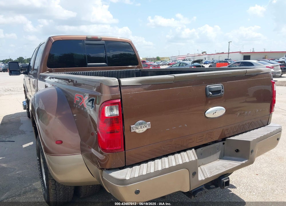 2012 FORD F-350 LARIAT VIN: 1FT8W3DT6CEA01152
