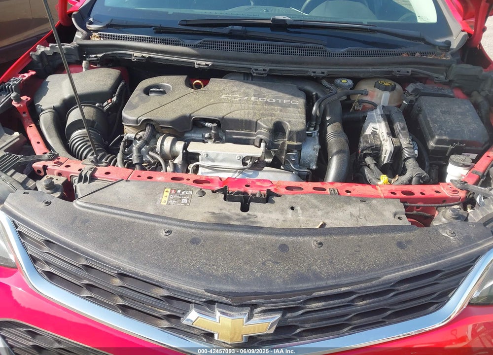 2017 CHEVROLET CRUZE LT AUTO VIN: 3G1BE6SM9HS609758