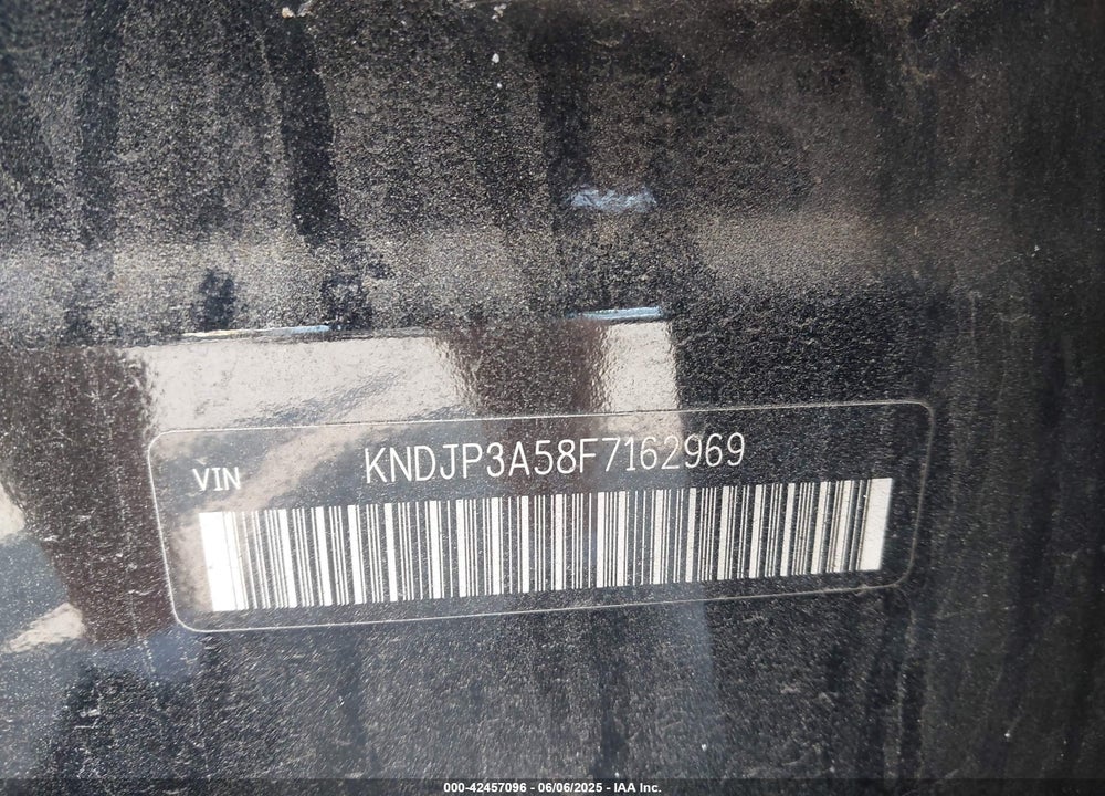 2015 KIA SOUL VIN: KNDJP3A58F7162969