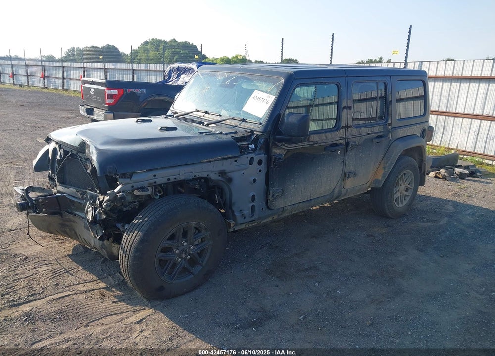 2024 JEEP WRANGLER 4-DOOR SPORT RHD 4X4 VIN: 1C4PJXKNXRW233973