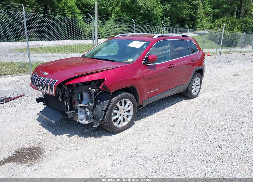 2016 JEEP CHEROKEE VIN: 1C4PJMDB3GW267073