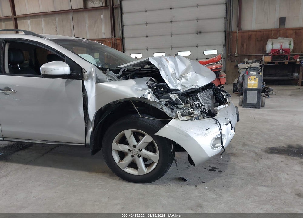 2009 NISSAN MURANO VIN: JN8AZ18W89W152986