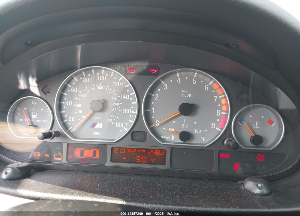 2003 BMW M3 VIN: WBSBL93493JR22955