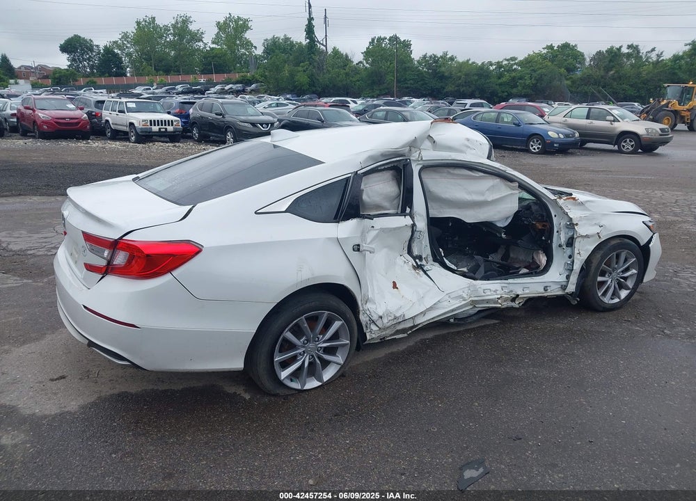2021 HONDA ACCORD VIN: 1HGCV1F14MA014554
