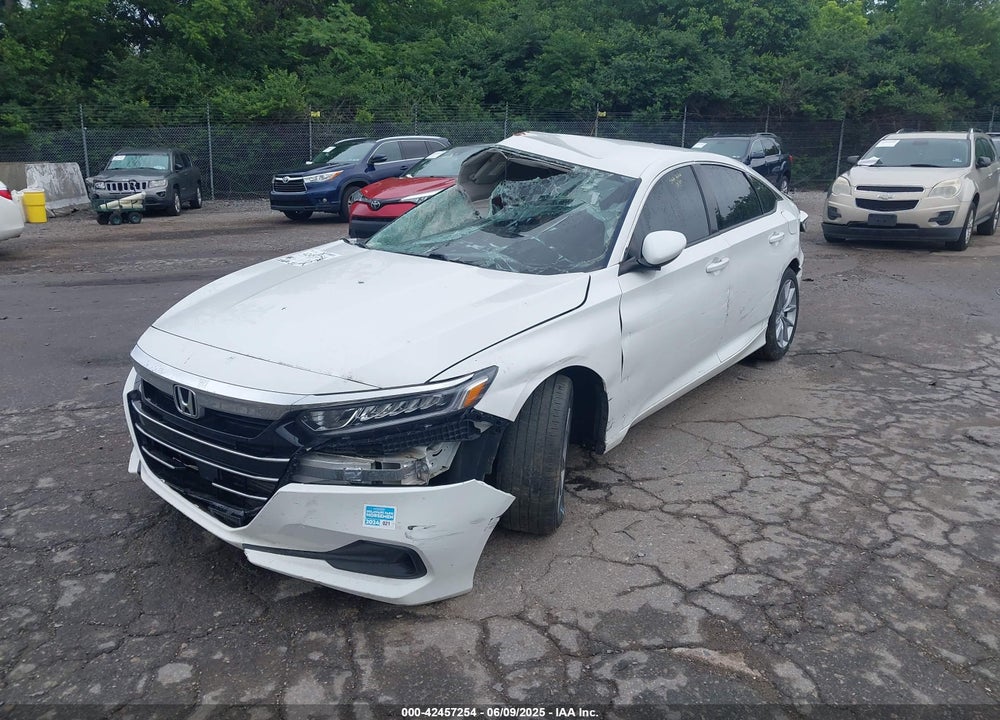 2021 HONDA ACCORD VIN: 1HGCV1F14MA014554