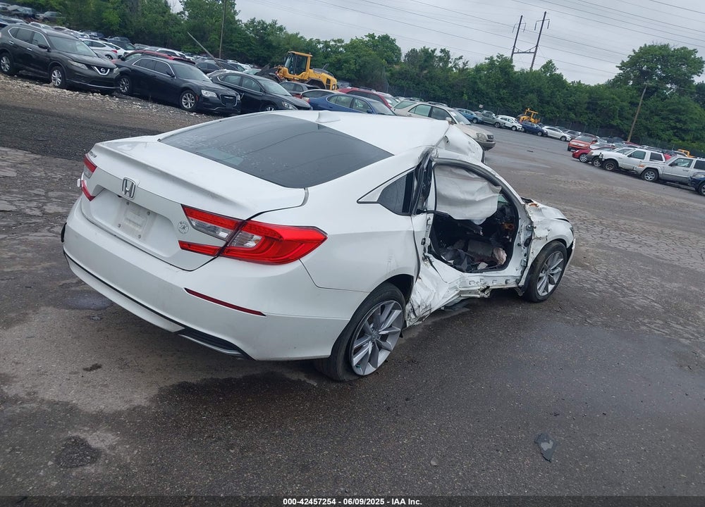 2021 HONDA ACCORD VIN: 1HGCV1F14MA014554