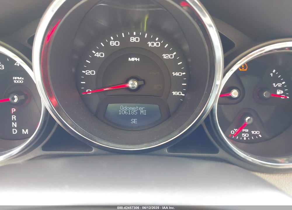 2009 CADILLAC CTS STANDARD VIN: 1G6DG577590133737