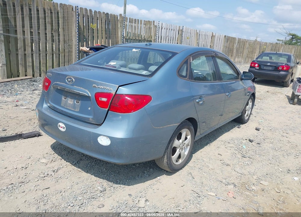 2007 HYUNDAI ELANTRA VIN: KMHDU46D27U224733