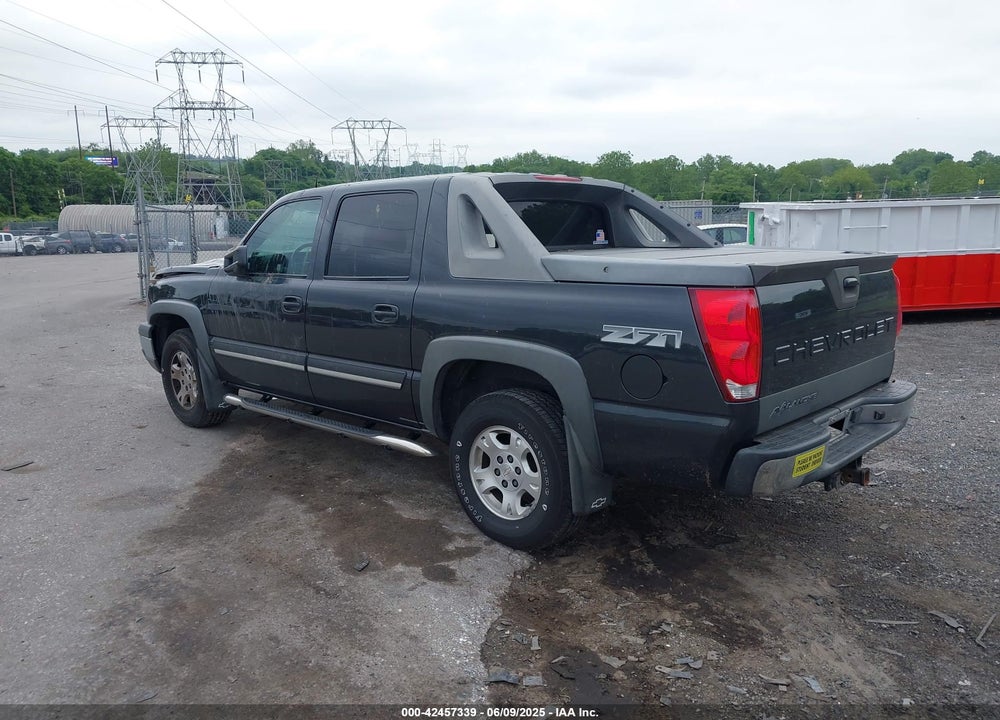 2004 CHEVROLET AVALANCHE 1500 VIN: 3GNEK12T94G216824
