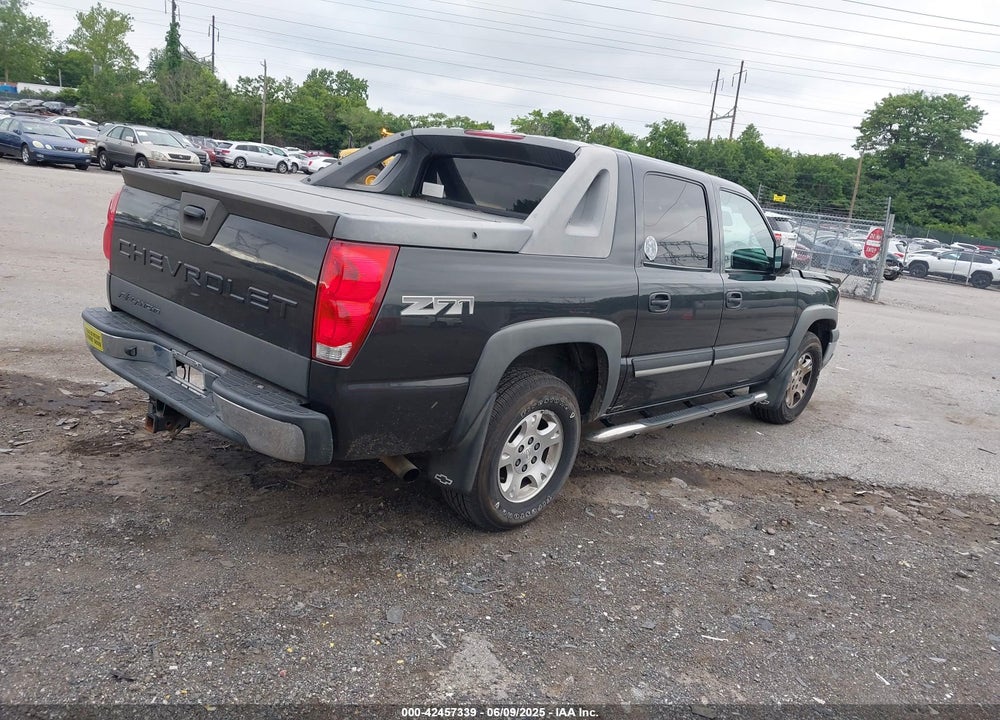 2004 CHEVROLET AVALANCHE 1500 VIN: 3GNEK12T94G216824