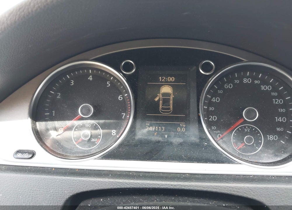 2013 VOLKSWAGEN CC VIN: WVWRN7ANXDE517911