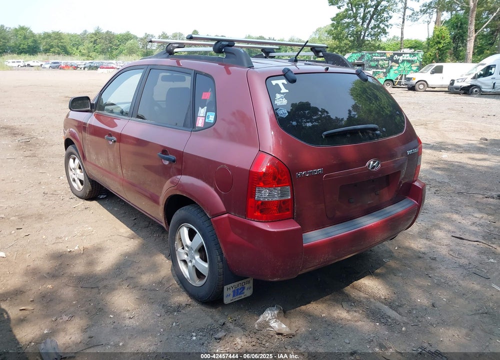2007 HYUNDAI TUCSON GLS VIN: KM8JM12B47U561135