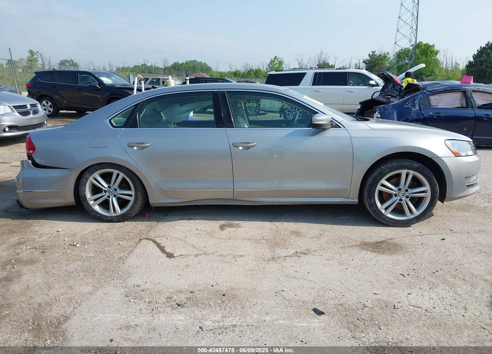 2013 VOLKSWAGEN PASSAT 2.0L TDI SEL PREMIUM VIN: 1VWCN7A3XDC065987