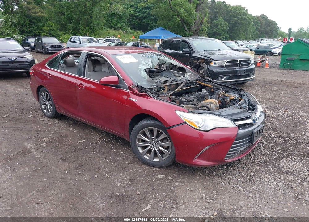 2015 TOYOTA CAMRY HYBRID XLE VIN: 4T1BD1FK8FU144386