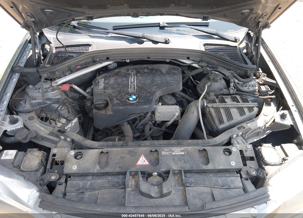2013 BMW X3 XDRIVE28I VIN: 5UXWX9C50D0A17020
