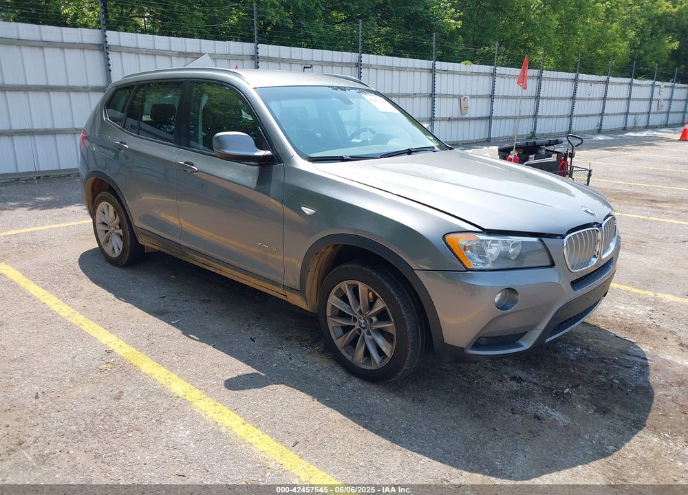 2013 BMW X3 XDRIVE28I VIN: 5UXWX9C50D0A17020