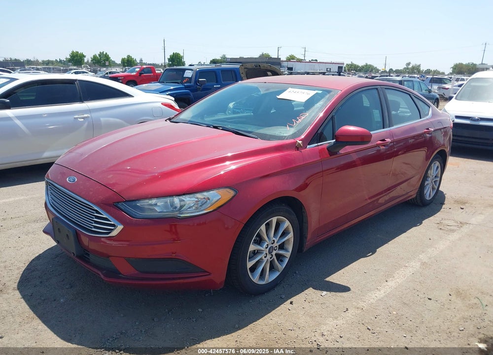 2017 FORD FUSION VIN: 3FA6P0H77HR105790